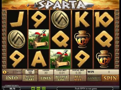Игровой автомат Sparta  играть бесплатно спарта